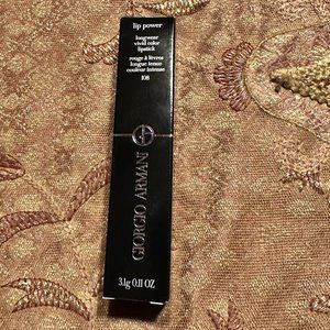 BRAND NEW! GIORGIO ARMANI LIP POWER LONGWEAR VIVID COLOR LIPSTICK #108 IN LOVE